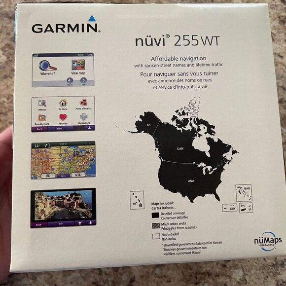 COLLECTOR Condition! Garmin NUVI 255WT. GPS Vehicle Navigation w/Window Suction. - Picture 9 of 9